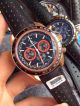 AAA Quality Omega Speedmaster Chrono Watches Rose Gold Black Strap (5)_th.jpg